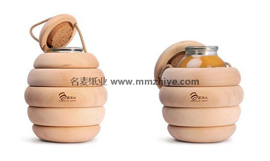簡(jiǎn)約復(fù)古的蜂蜜罐設(shè)計(jì)