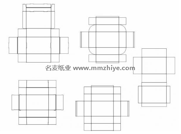 鞋盒結(jié)構(gòu)圖